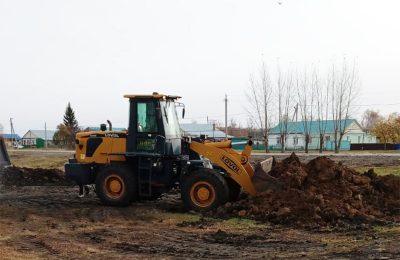 В Каргатском районе в Кольцовке сделали ямочный ремонт дороги