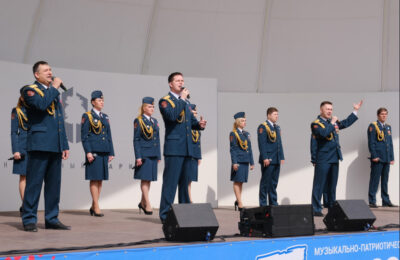 Митинг-концерт «Zа мир – без нацизма!» проходит в Новосибирской области