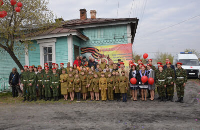 В Каргате ветерана Великой Отечественной войны поздравили с Днём Победы