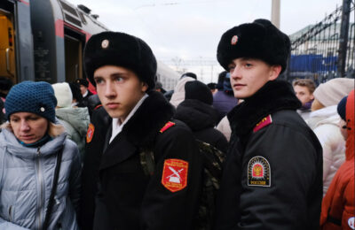В Новосибирскую область прибыли 65 кадетов из ДНР
