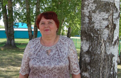 Учительница из Кольцовки Каргатского района Валентина Михайловна Чумакова