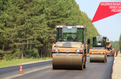 Два миллиона квадратных метров дорог уложили в Новосибирской области