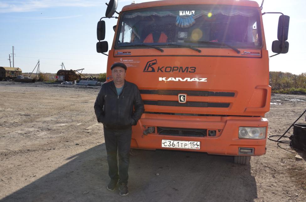 Каргатский водитель Александр Харсеев почти тридцать лет за рулём -