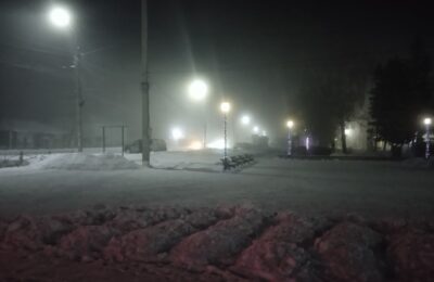 Астрономическая зима в Новосибирской области
