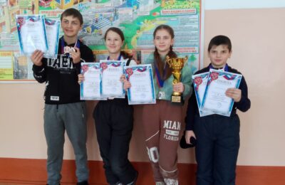 Алабугинские школьники приняли участие в районных соревнованиях по шорт-треку