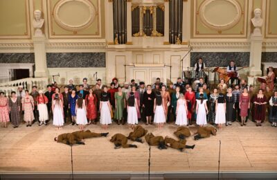 Сибирский хор выступил в Санкт-Петербурге
