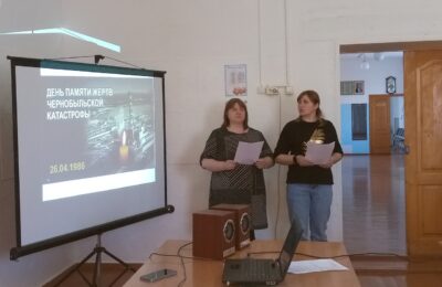 Школьники Каргатского района вспоминают о погибших в аварии на Чернобыльской АЭС