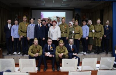 Воспитанники Каргатского СУВУ отпраздновали День Победы