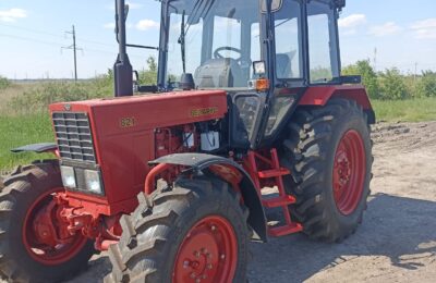 В муниципальном образовании Каргатского района появился новый трактор