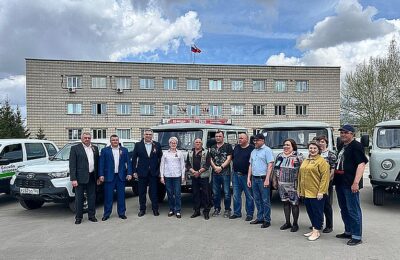 В Каргатский район поступили автомобили медпомощи в рамках национального проекта