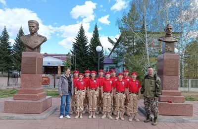 Каргатские школьнике участвуют во Всероссийской военно-патриотической игре «Зарница 2.0»