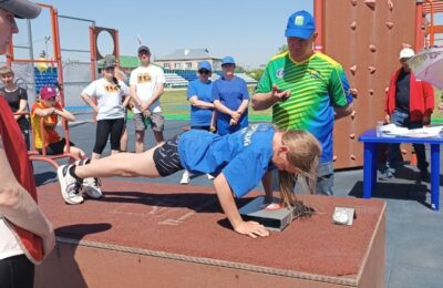 ГТО сдавали спортивные семьи в Каргатском районе