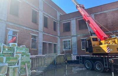 В Каргате идёт строительство нового корпуса центральной больницы