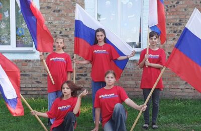 В Каргатском районе отметили День Российского флага