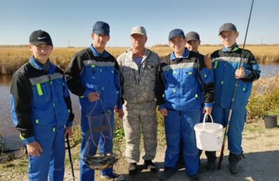 Активистам из Каргатского СУВУ удалось порыбачить на местной реке
