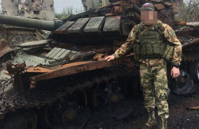 Боец из Новосибирской области подорвал вражескую технику