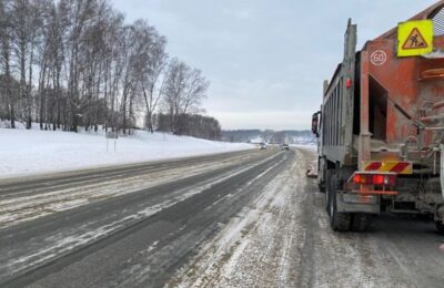 Проезд обеспечен на всех дорогах Новосибирской области