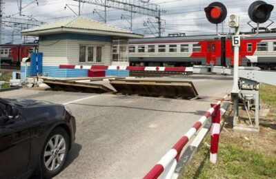 Территориальное управление дорог региона напоминает об опасности при пересечении железнодорожных путей