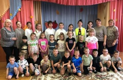 Каргатские ЮИДовцы рассказали малышам о правилах дорожного движения