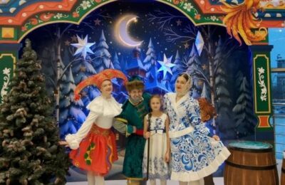 Ученица Мусинской школы побывала на Губернаторской ёлке