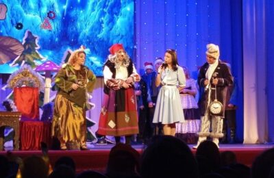 Накануне Рождества для детей Каргатского района прошёл традиционный праздник