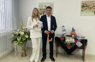 В Каргате на масленичной неделе состоялась свадьба