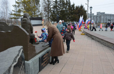 Каргатские ребятишки участвуют в патриотической акции