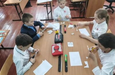 В рамках празднования Великой Победы в Мусинской школе провели мастер-класс