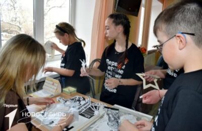 В Каргатском районе проходит акция «Окна Победы»