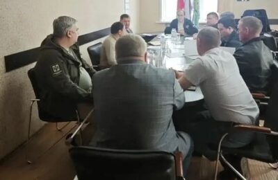 В Каргатском районе провели рабочее совещание о дорожно‑строительных работах