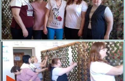 Каргатские женщины помогают волонтёрам