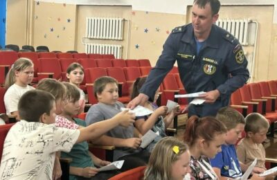 Для Форпост-Каргатских школьников провели урок безопасности