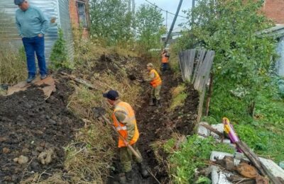 В Каргате идёт подготовка к обустройству тротуаров